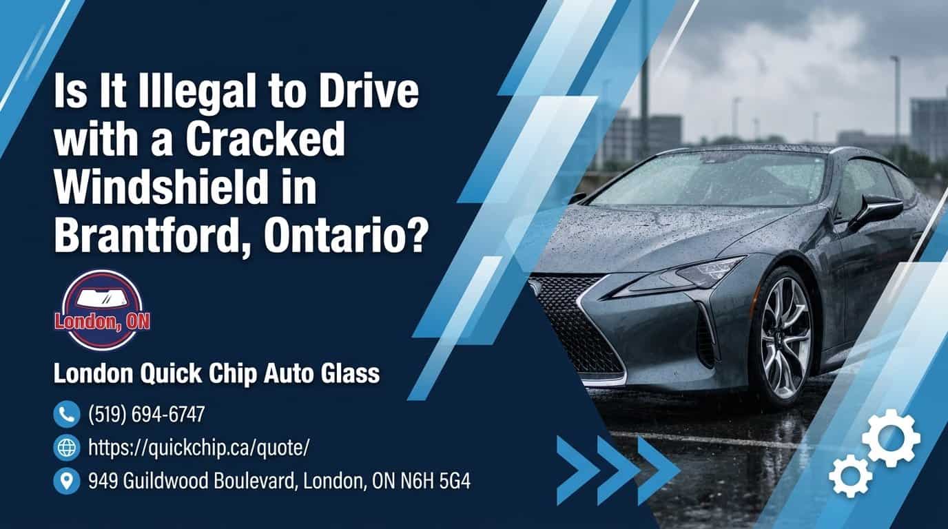 Is It Illegal to Drive with a Cracked Windshield in Brantford, Ontario? - London Quick Chip Auto Glass