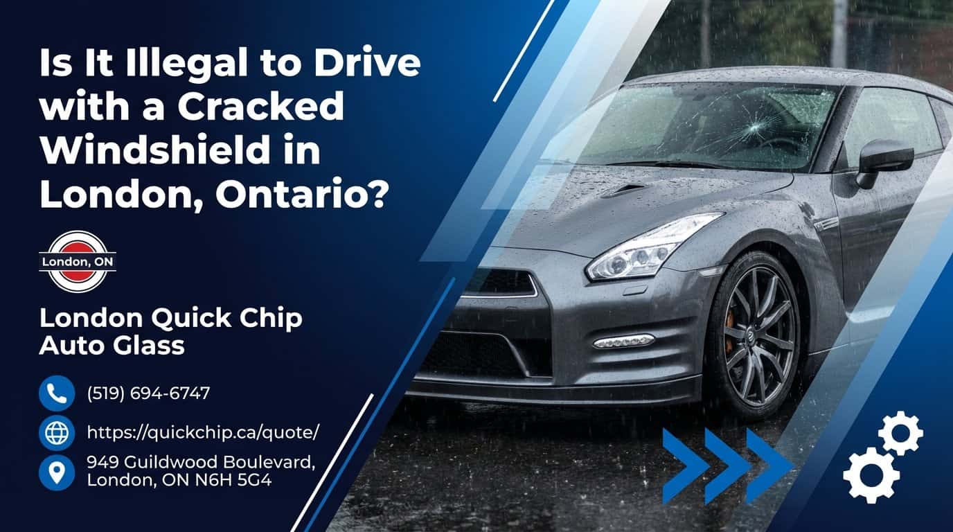 Is It Illegal to Drive with a Cracked Windshield in London, Ontario? - London Quick Chip Auto Glass