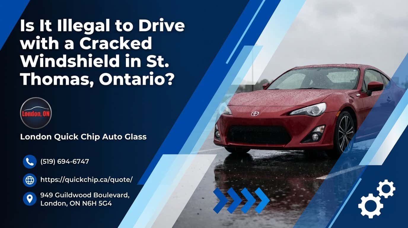 Is It Illegal to Drive with a Cracked Windshield in St. Thomas, Ontario? - London Quick Chip Auto Glass