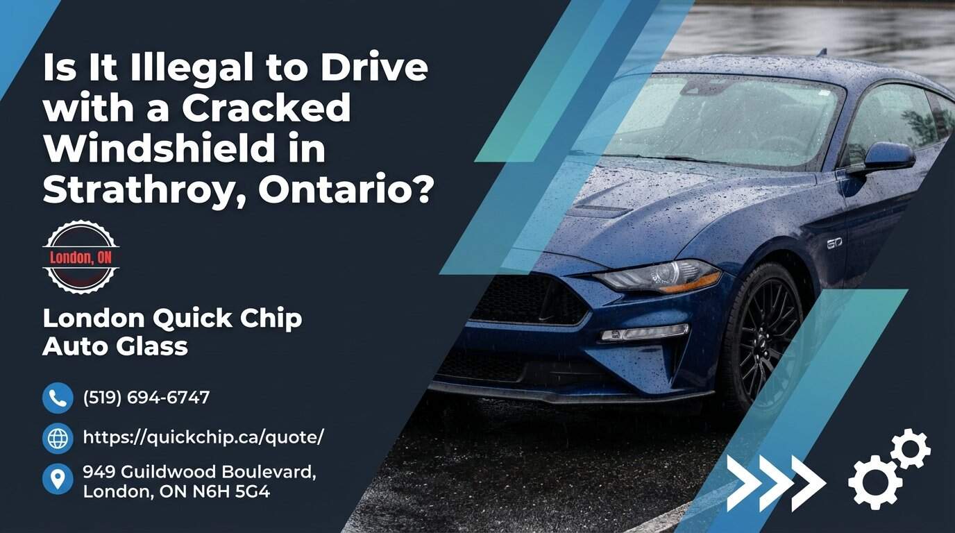 Is It Illegal to Drive with a Cracked Windshield in Strathroy, Ontario? - London Quick Chip Auto Glass