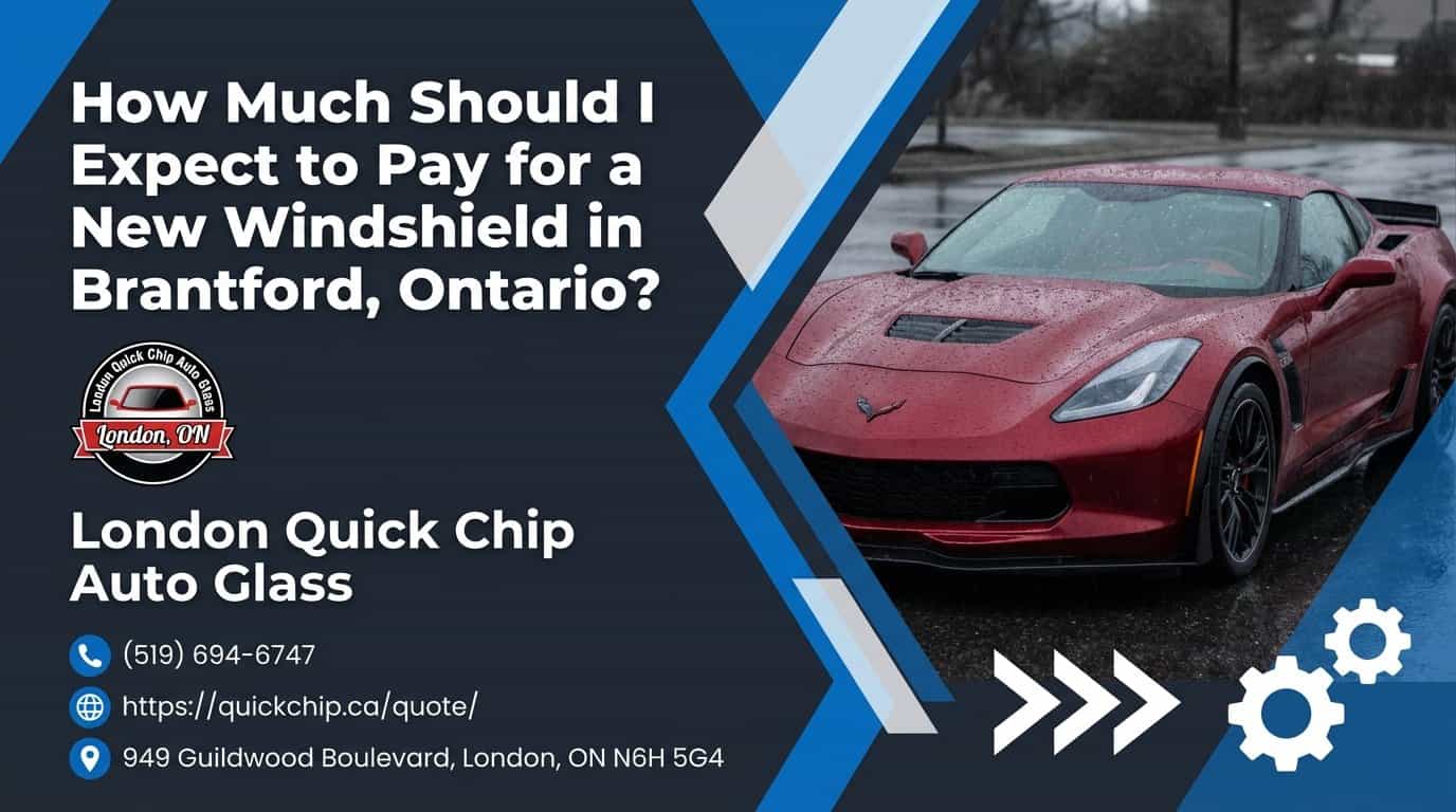 How Much Should I Expect to Pay for a New Windshield in Brantford, Ontario? - London Quick Chip Auto Glass