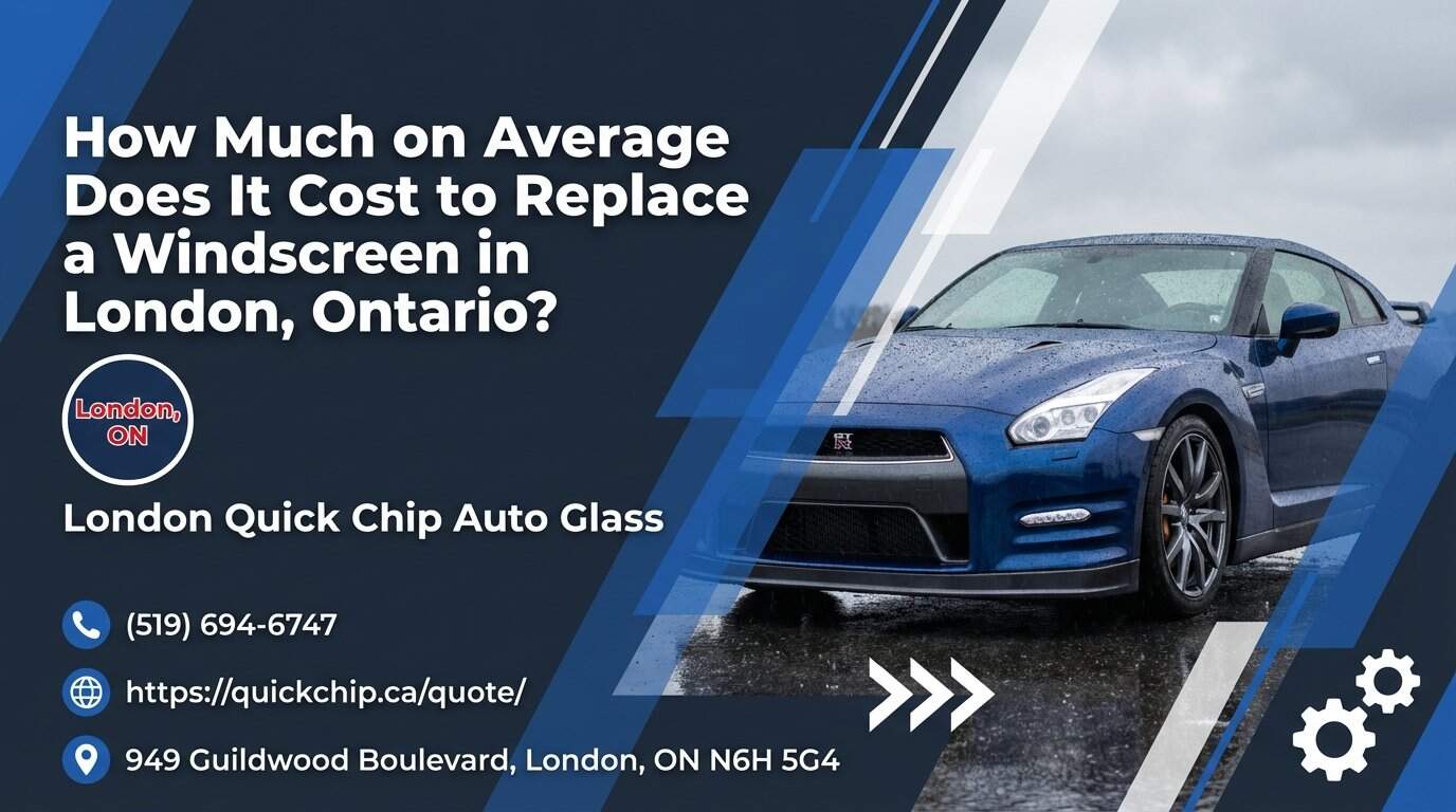 How Much on Average Does It Cost to Replace a Windscreen in London, Ontario? - London Quick Chip Auto Glass
