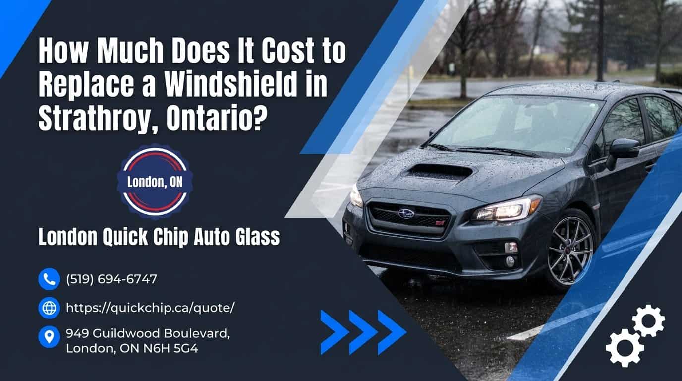 How Much Does It Cost to Replace a Windshield in Strathroy, Ontario? - London Quick Chip Auto Glass